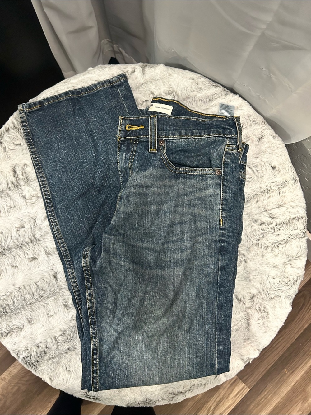 Men’s Levi's Signature Gold Medium Blue Denim Jeans